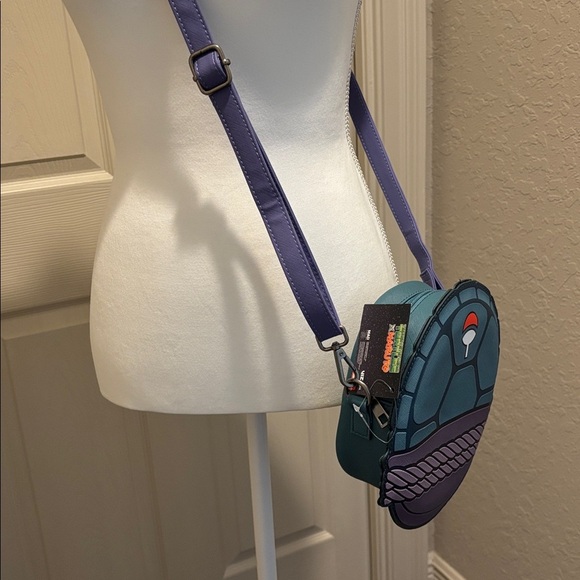 Turtles x Naruto Green Crossbody Bag. NWT Unisex Perfect for the little ones. - Picture 5 of 5